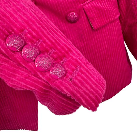 Veronica Beard Gaya Blazer Corduroy Miller‎ Hot Pink Size 2 Dickey Jacket - Picture 8 of 14